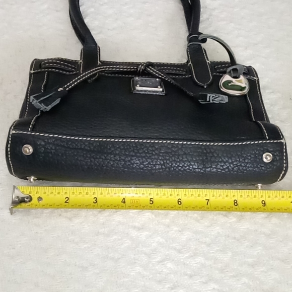 Dooney & Bourke Mini East/West Leather Tassel Tote Purse Bag - Picture 11 of 15